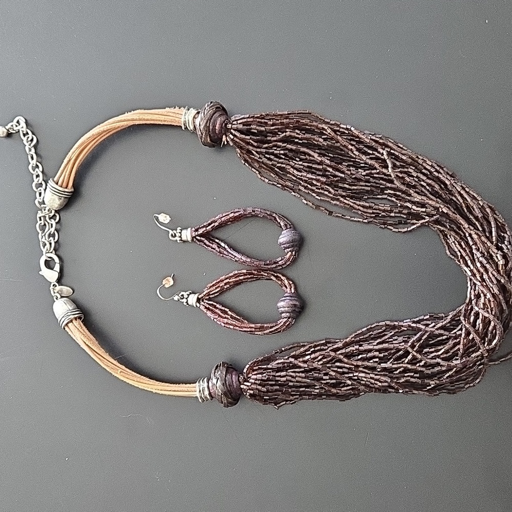 Chico's Necklace & Earrings